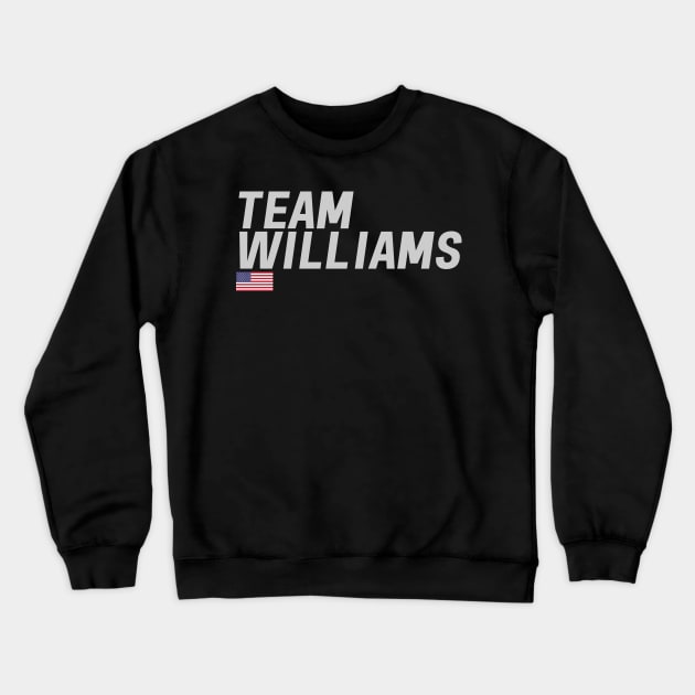 Team Williams Crewneck Sweatshirt by mapreduce
